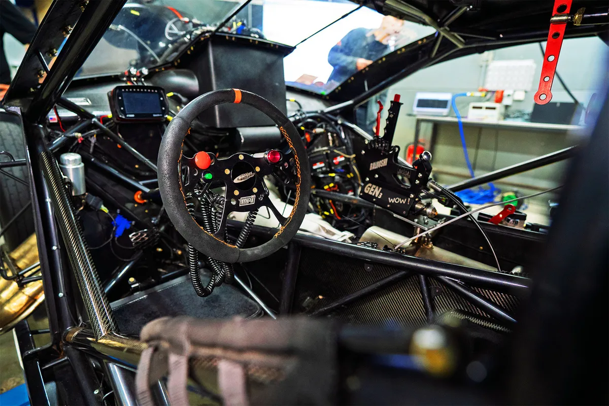 Motorsport production: inside the cockpit