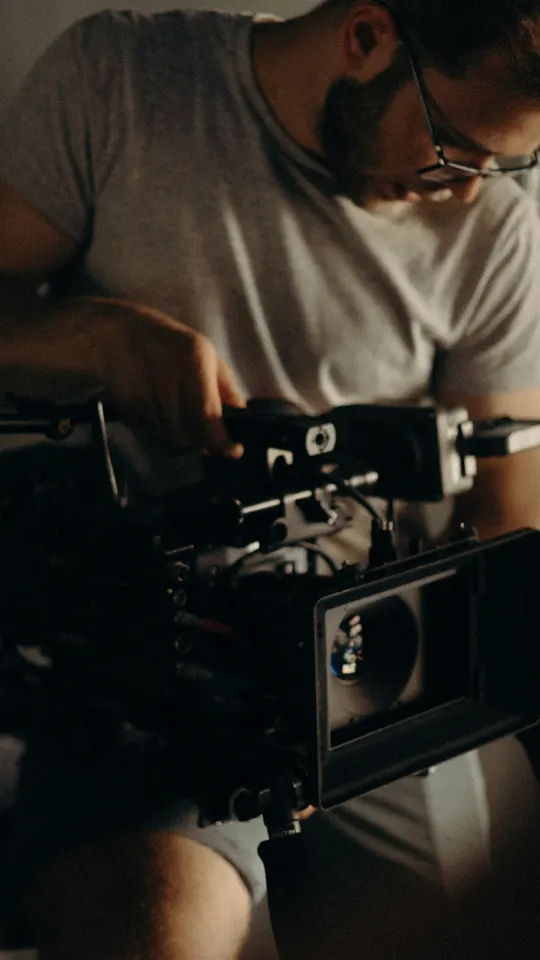 Camera on set